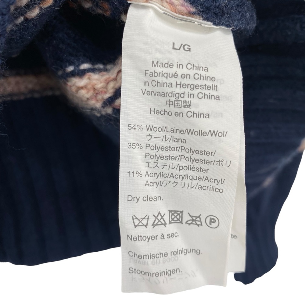 Madewell Striped Metcalf Mockneck Wool Blend Knit Sweater - Picture 6 of 6
